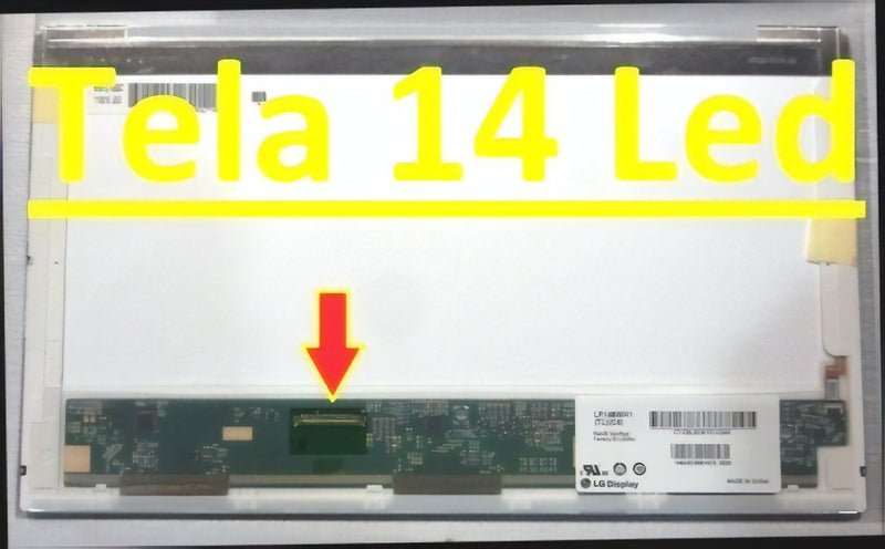 Tela 14" Led Para Notebook HP G42-272BR