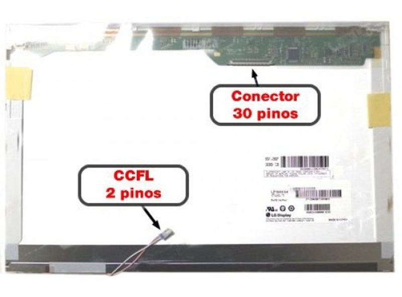 Tela 15.4" LCD Para Notebook Zoostorm 3384 A Pronta Entrega!