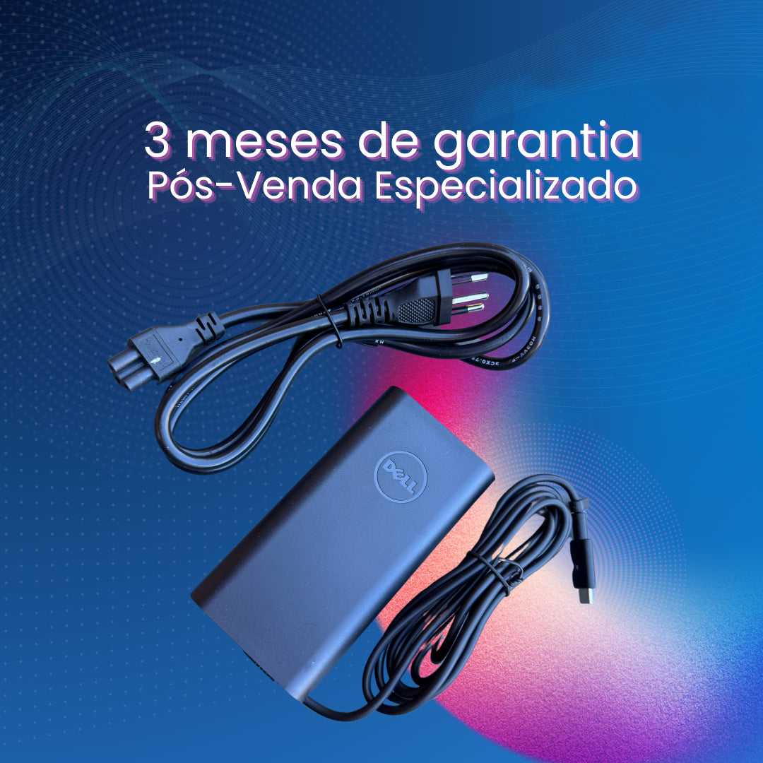 Fonte Carregador P Dell Usb-c 90w 20v 4,5a Latitude Tipo C