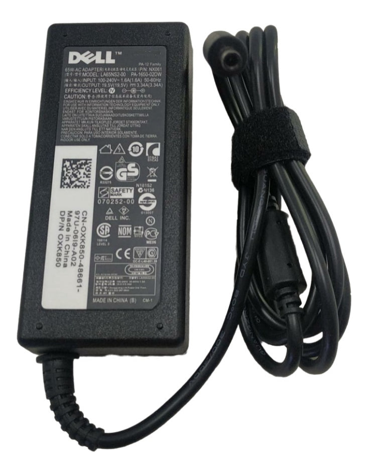 Fonte Carregador Notebook Dell 19.5v3.34a 65w Ultra 4.5x3.0