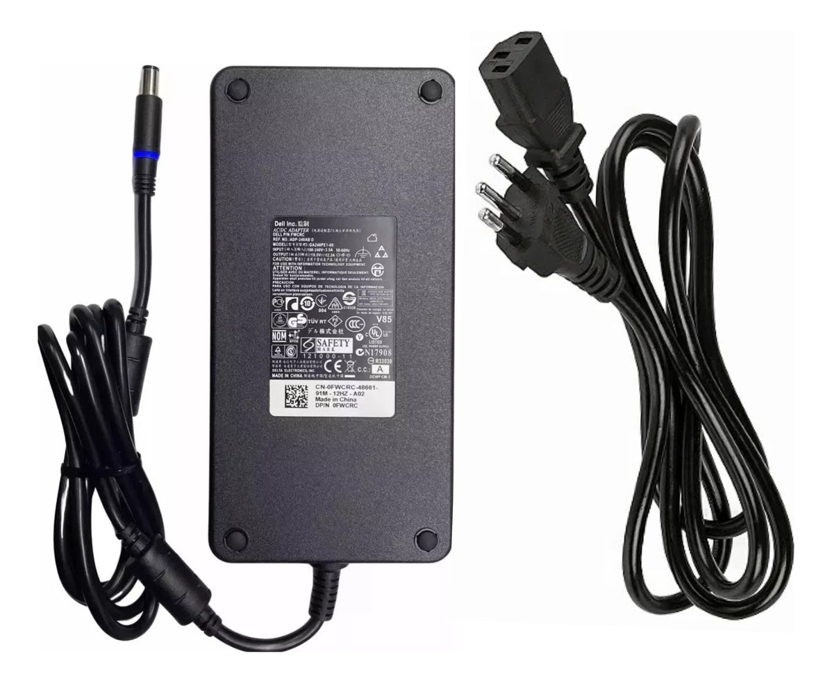 Fonte Dell 240w 19,5v Alienware 15 R2 Precision 7710