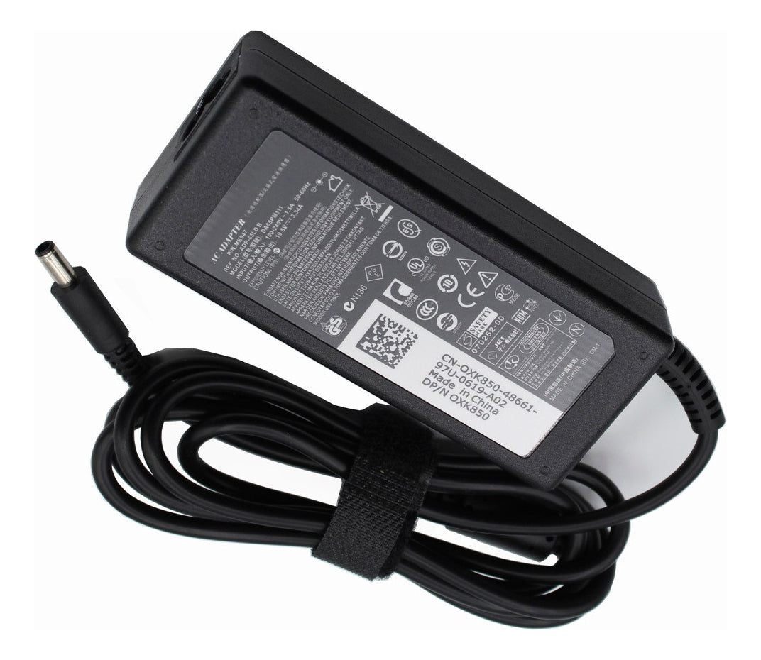 Fonte Carregador Compatível com Dell Inspiron Plug 4.5 X 3.0mm 65w LA65NS2-01 Inspiron 14 5000 (5458) etc.