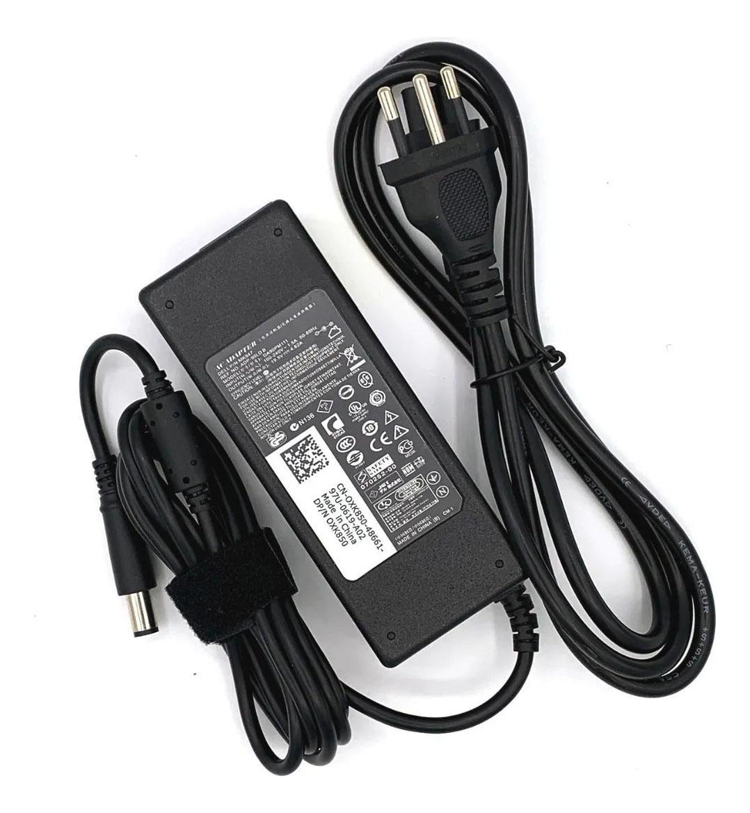Fonte Carregador Notebook Dell 19,5v 4,62a 90w Plug Grosso 7.4mmx5.0mm