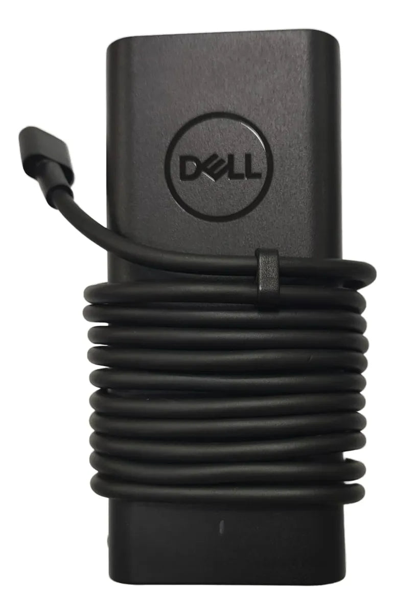 Fonte Carregador Dell Usb C 65.0w Original Preto